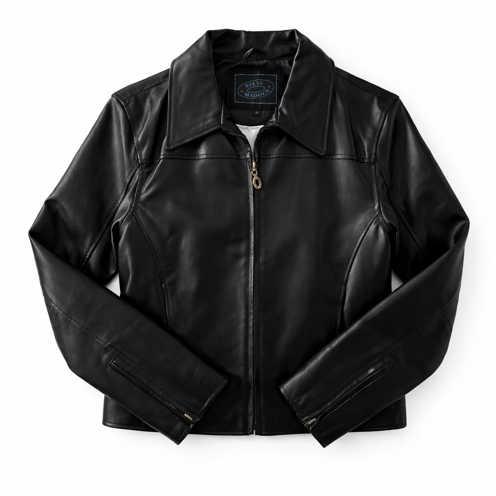 Steve Madden 100% Genuine Leather Jacket - Size M